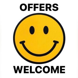 Reasonable offers welcome! 😊